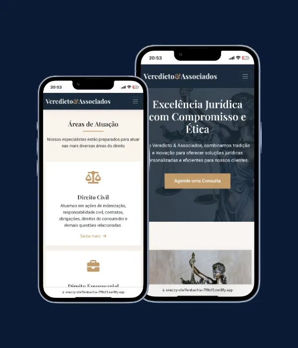 Website para Escritório de Advocacia